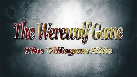 the werewolf game the villagers side|the werewolf game eng sub.